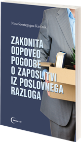 Zakonita odpoved pogodbe o zaposlitvi iz poslovnega razloga